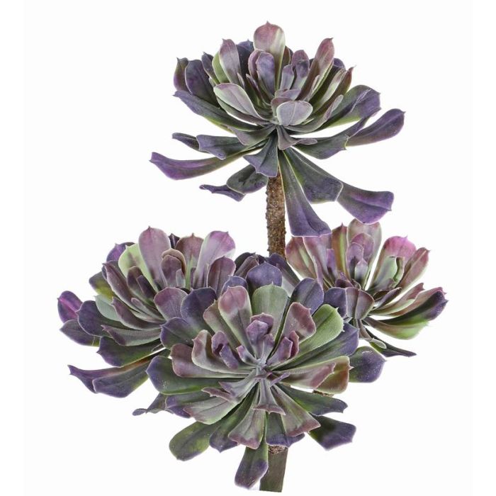 Franny Felce Ornamentale Su Stelo - Cespuglio Finto Con 15 Foglie - Verde Chiaro/Scuro - Altezza Totale 30 Cm - Pianta Finta Per Decorazione - 4