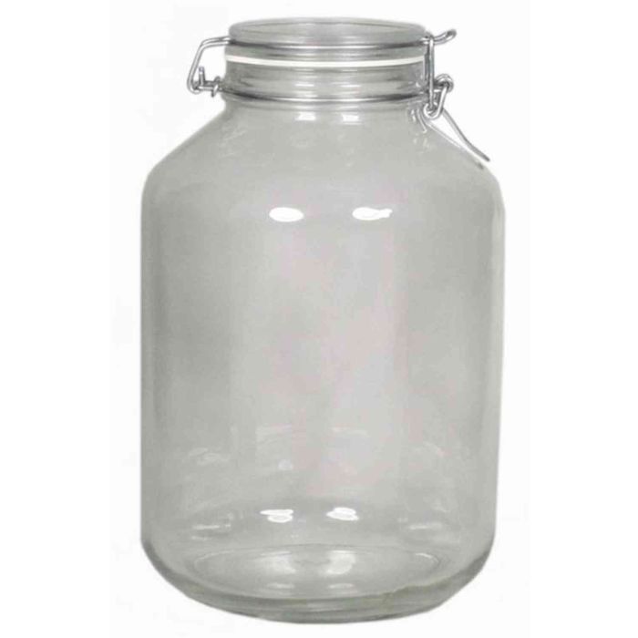 Barattolo decorativo JARVEN, 5 litri, trasparente, 27,5cm, 17cm