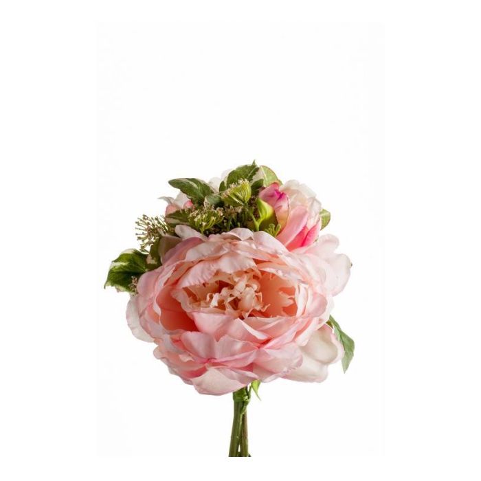 Ghirlanda floreale peonie e rose - Il Cassetto Magico