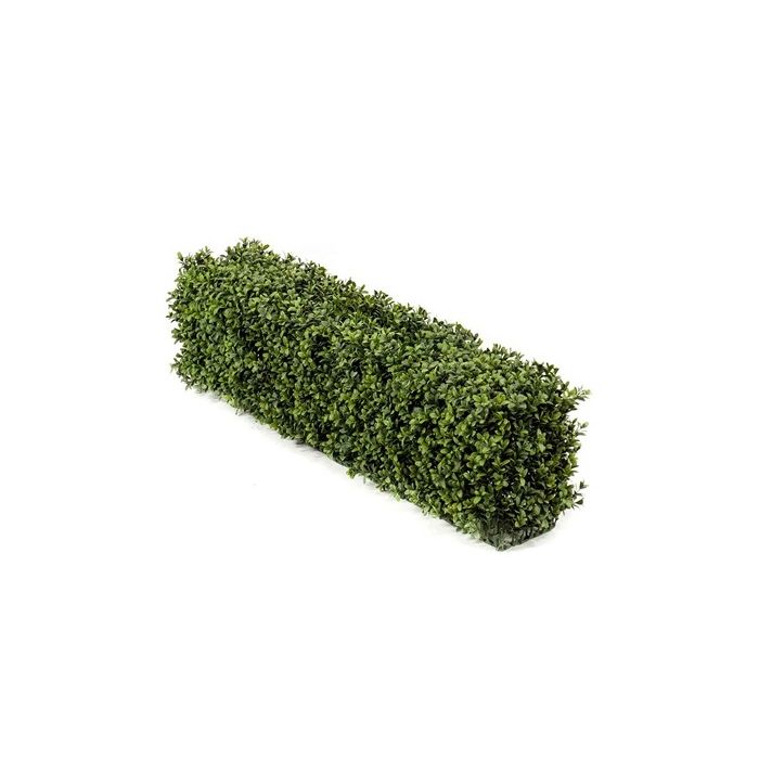 Pianta Artificiale Tom – Cespuglio Di Bosso Su Tronco In Vaso – 250 Foglie, Altezza 35cm – Per Interni Ed Esterni Protetti
