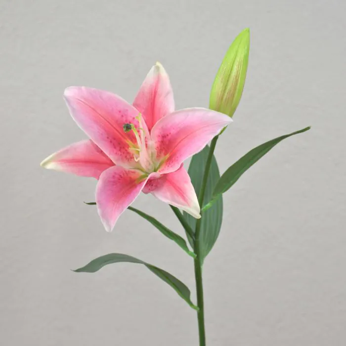 12 Gigli Tigre Artificiali Con Stelo Lungo - Decorazione Casa, Feste, Matrimoni - Foto 7