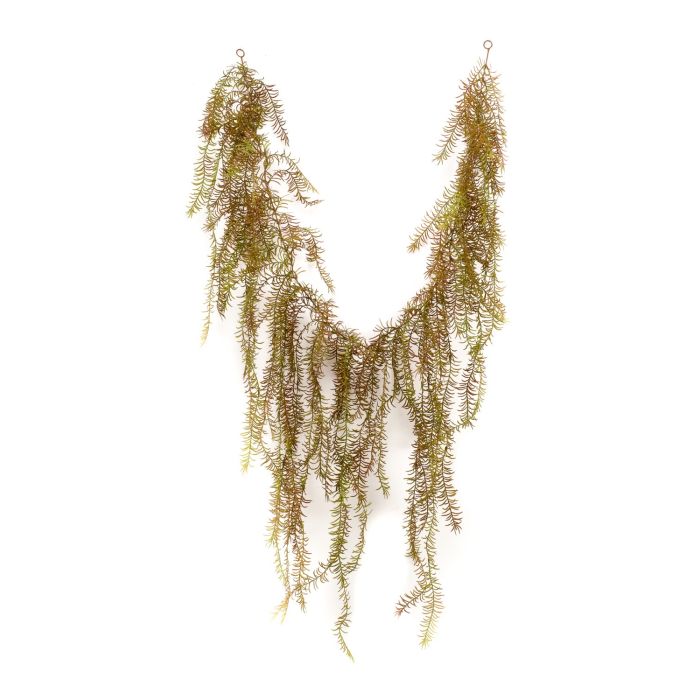Ghirlanda Natalizia Finto Cedro 180cm - Decorazione Per Caminetti, Scale, Tavoli, Interni