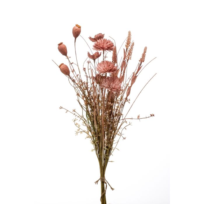 Tende Ambesonne Floreali 2 Pannelli 71x160 Cm – Fantasy Bosco Con Papaveri E Lavanda – Corallo - 2