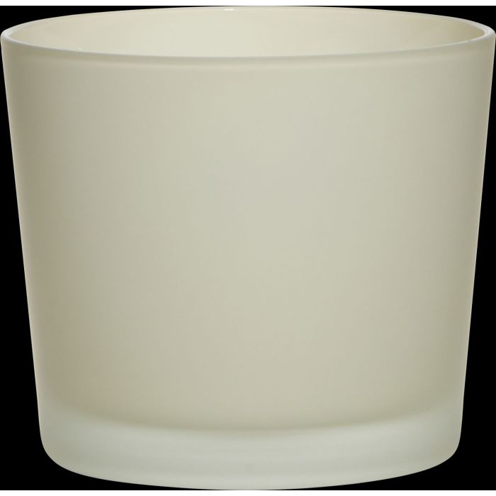 Vaso da piante in vetro ALENA, rosso, 12,5cm, 14,5cm