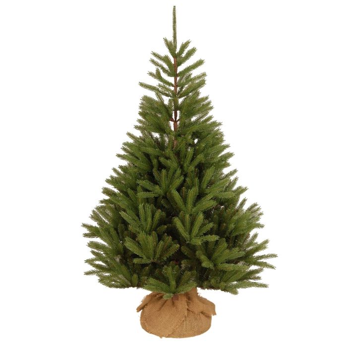 BAKAJI Albero di Natale Slim Molto Folto Ecologico e Ignifugo con Base a Croce in Ferro Pieghevole, Decorazione Natalizia Salvaspazio Foltissima con