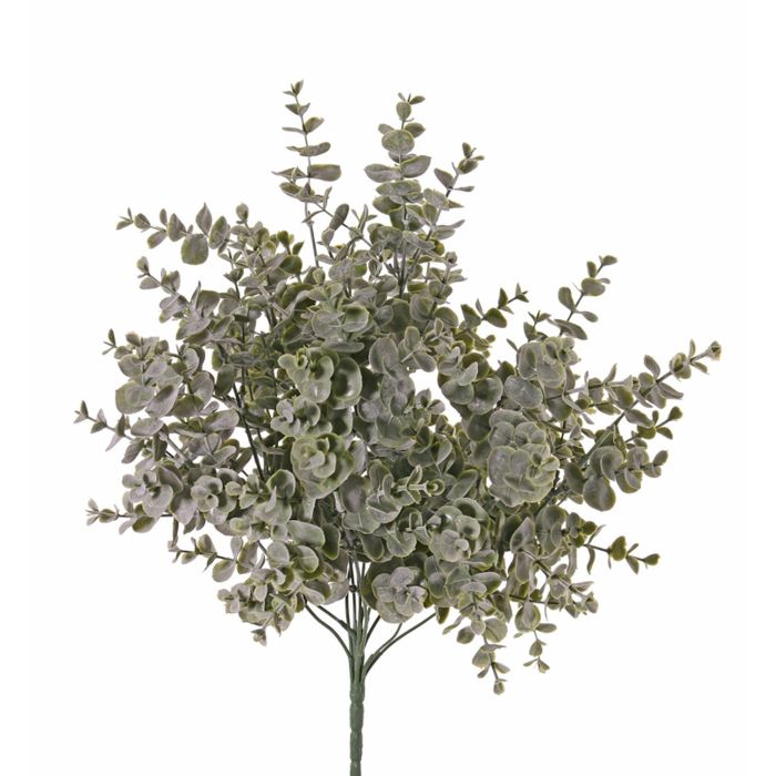 Eucalipto Artificiale Borgogna 32cm Pianta Artificiale Come Vera