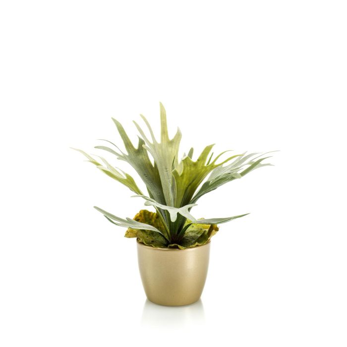 Albero Di Felce Finto Creative Co-Op In Vaso – Pianta Artificiale Verde Alta 122 Cm, Diametro 69 Cm