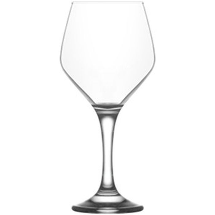 INNA-Glas Vaso Da Tavolo ZANIYE In Vetro Trasparente - Forma A Clessidra, 20x17 Cm