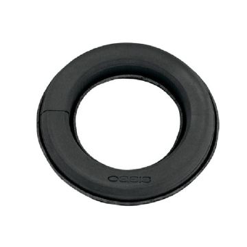 OASIS Black Ideal schiuma per fiori freschi anello RAJKA, Biolit contenitore in carta riciclata, nero, 3,5 cm, Ø 18 cm