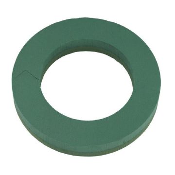 OASIS Base per composizioni floreali RUMELA, cornice in schiuma espansa, verde, 6 cm, Ø 40 cm
