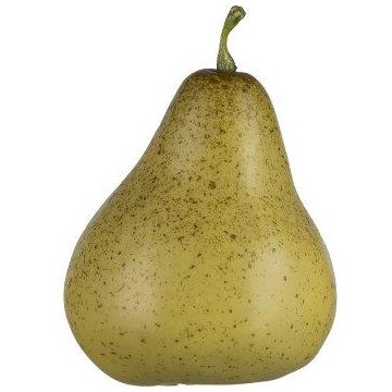 Frutta decorativa pera MINTAS, verde chiaro, 9 cm, Ø 8 cm
