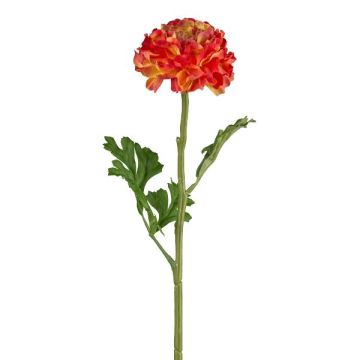 Fiore artificiale ranuncolo GRINTEL, arancione, 45 cm