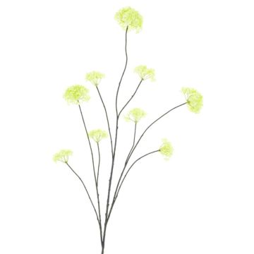 Ramo decorativo palla di neve GRIGO, verde chiaro, 125 cm
