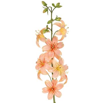 Giglio artificiale LABRICKA, rosa-giallo, 100 cm, Ø 9 cm
