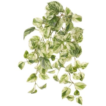 Pianta artificiale Efeututen Hänger SITIA, bastone, verde-bianco, 50 cm