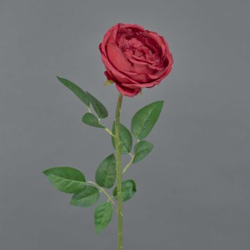 Fiore artificiale rosa THYRI, rosso, 65 cm