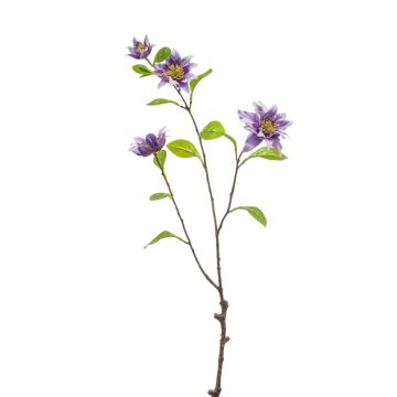 Ramo decorativo clematide RUHNA, lilla, 75 cm