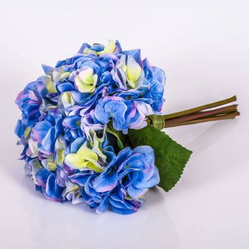 Bouquet d'ortensie di plastica KLARA, blu, 30cm, Ø18cm