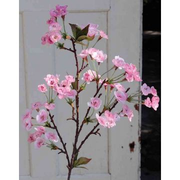 Ramo di ciliegio giapponese artificiale ARILA con fiori, rosa, 85cm