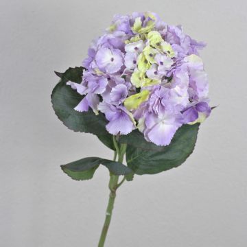 Ortensia sintetica ANGELINA, viola chiaro, 70cm, Ø23cm