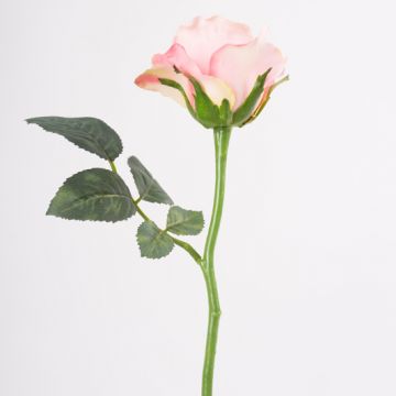 Rosa finta ELLI, rosa, 30cm, Ø6cm