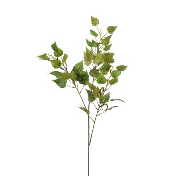 Ramo decorativo betulla NERIS con fiori, verde, 95 cm
