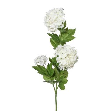 Ramo artificiale di viburno SNAVEN, color crema, 60 cm