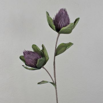 Carciofo in schiuma plastica FERDIHAN, viola, 100 cm