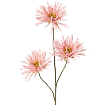 Ramo artificiale di crisantemo LASDIM, rosa chiaro, 75 cm, Ø 11 cm