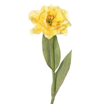 Tulipani artificiali STEFANIE, gialli, 65 cm, Ø 13 cm