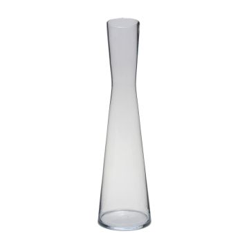 Vaso da pavimento sottile SYRMA di vetro, trasparente, 60cm, Ø14,5cm