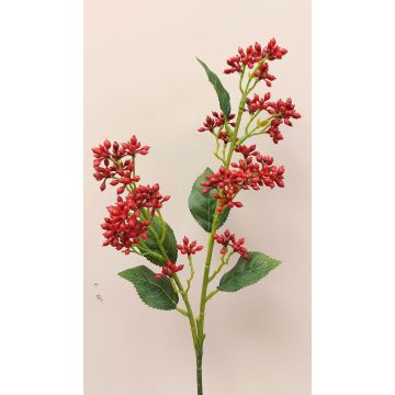 Ramo di viburno artificiale LABIBA con boccioli, rosso, 60 cm