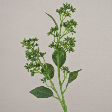 Ramo di viburno artificiale LABIBA con boccioli, verde, 60 cm