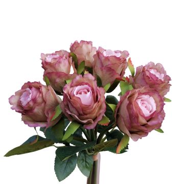 Mazzo di rose artificiali MURINET, viola-rosa, 35 cm