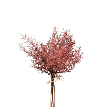 Mazzo di asparagus sprengeri artificiale RUBIOLTA, viola-rosa, 35 cm