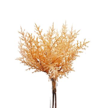 Mazzo di asparagus sprengeri artificiale RUBIOLTA, albicocca, 35 cm