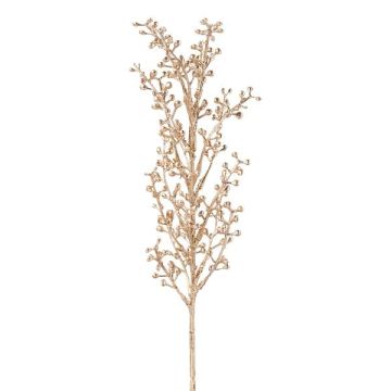 Ramo decorativo bacche di sorbo BLERTO, bacche, champagne, 55 cm