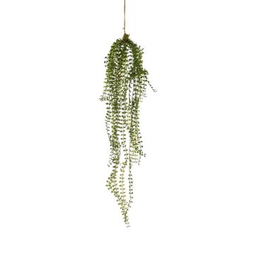 Pianta artificiale pendente Ficus pumila LIVIAN, verde, 90 cm