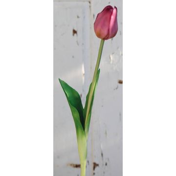 Tulipano artificiale LONA, lilla-verde, 45cm, Ø4cm