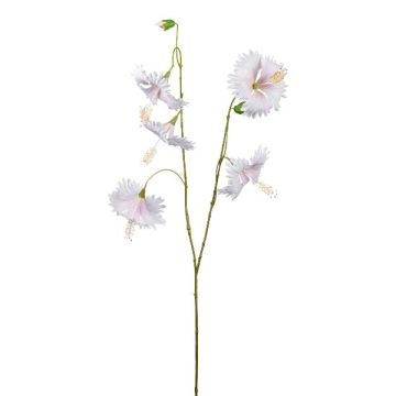 Ramo decorativo ibisco AEROK, rosa chiaro, 110 cm