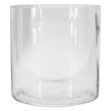 Lanterna in vetro SANSA OCEAN, riciclato, trasparente, 15 cm, Ø 15 cm