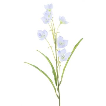 Fiore tessile genziana REGGY, lilla chiaro, 50 cm