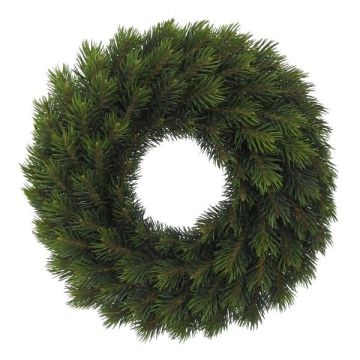 Ghirlanda artificiale di abete JOTRA, cespugliosa, verde, Ø40 cm