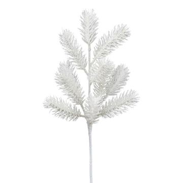 Ramo artificiale abete KALFER, bianco, 35 cm