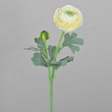 Ranuncolo artificiale CADISS, crema, 40 cm