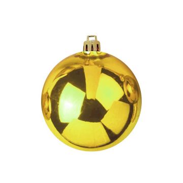 Palla per l'albero di Natale CANELA, oro brillante, Ø20cm