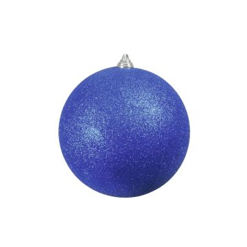 Palla per l'albero di Natale CANELA, glitter, blu, Ø20cm