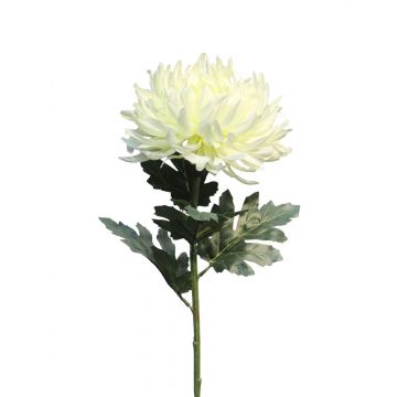 Crisantemo artificiale LINGYUN, bianco, 65cm