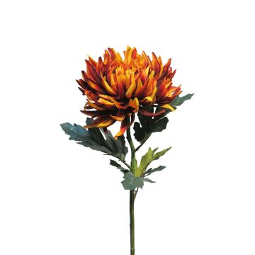 Crisantemo artificiale LINGYUN, arancione, 65 cm