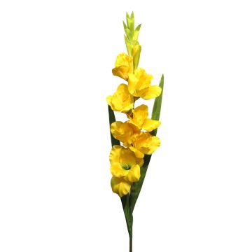 Gladiolo artificiale HAOYUN, giallo, 90cm